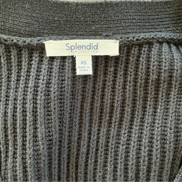 🤍 euc | splendid | Gigi oversized silk-blend cardigan - Picture 4 of 6